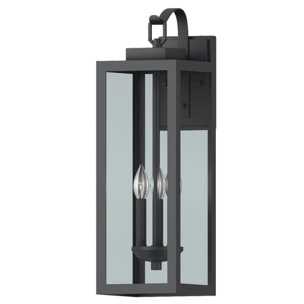 Wall Light RIO Collection (LARGE) 3XE12  BLACK