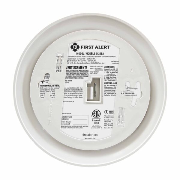 BRK : 9120BA Hardwired Ionization Smoke Alarm with Battery Backup - Image 2